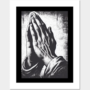 Praying Hands Posters and Art